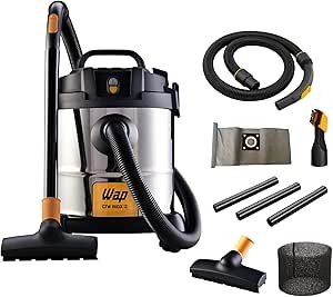 ✅Aspirador de Pó e Água Barril GTW INOX 12, Compacto, 12 Litros, com Filtro Lavável, 160mbar 1400W 220V!!😎💕