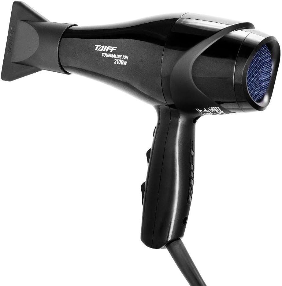✅SECADOR Taiff TOURMALINE 2100W 127V, preto!!😎💕