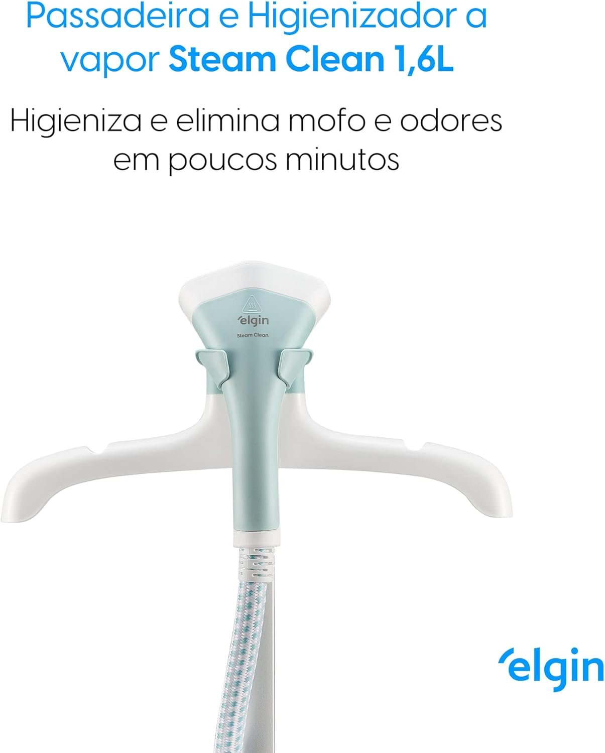 ✅Passadeira de Roupa a Vapor Vertical Elgin 110V – Steamer, Vaporizador e Higienizador!!😎💕