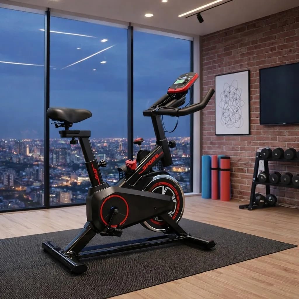Bike Ergometrica Bicicleta Ergometrica Bike Spinning Silenciosa Vertical Modelo Premium!!