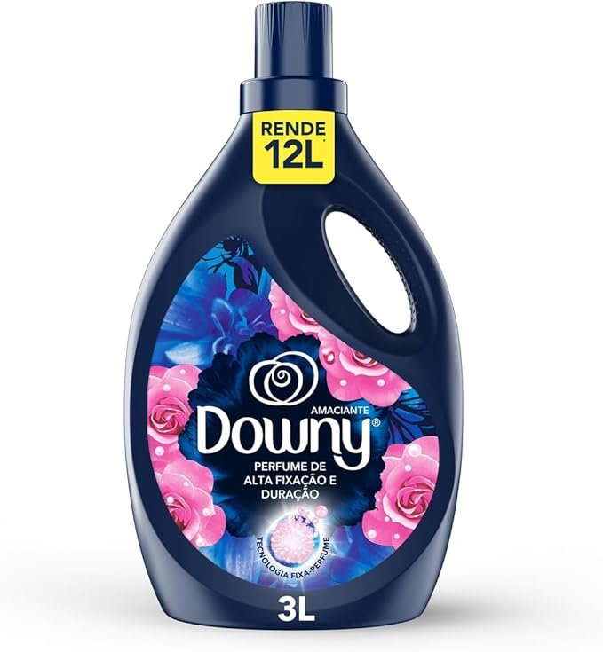 Downy Amaciante Concentrado Líquido Brisa Intenso 3L Rende 12L!!😎💕