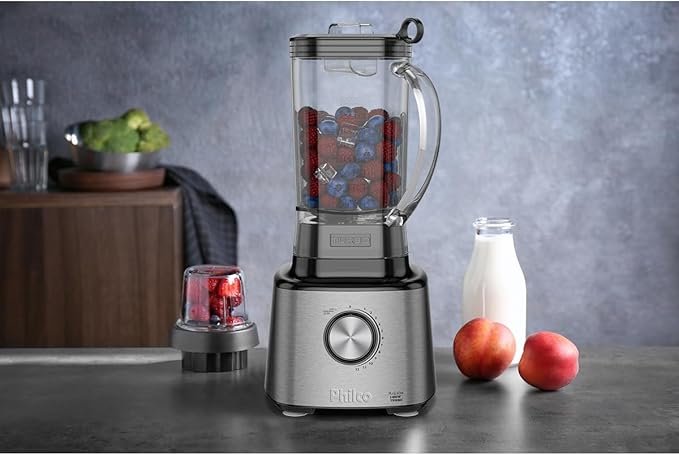 Liquidificador Philco PLQ2100PI 12 + Turbo 3L 1200W 220V!!😎💕