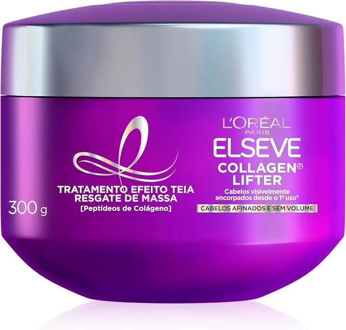 Elseve Collagen Lifter Máscara de Tratamento Condicionante Efeito Teia!!😎💕